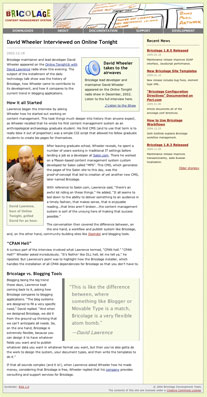 Bricolage.cc Article Screenshot
