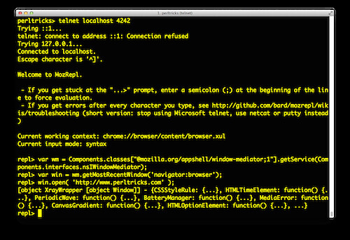 mozrepl\_telnet